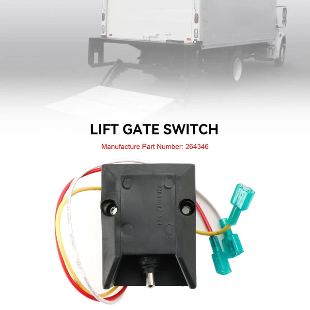 LIFT GATE SWITCH 264346 Fit Box Truck Trailer Liftgate GPT TE 20 25 IU ...