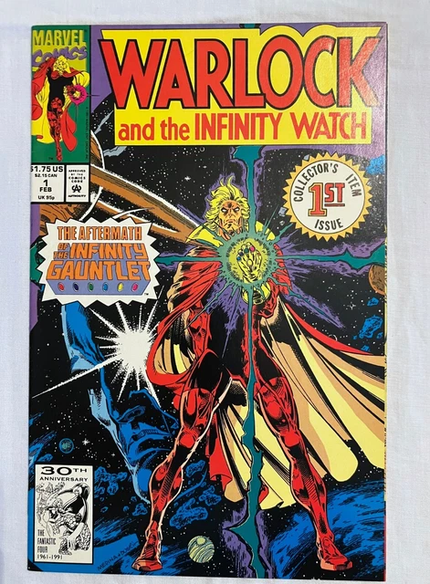 1992 Warlock and the Infinity Watch #1 Marvel Comic