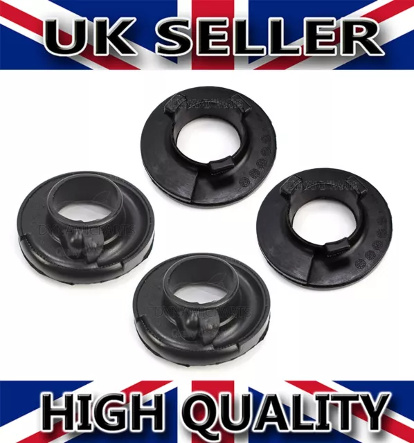 2X Rear Left And Right Axle Upper + Lower Spring Rubber Sets For Transporter T5