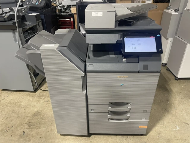 Sharp BP-70C55 color copier printer scanner - Only 300 Copies - 55 ppm color