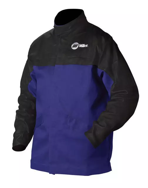 Miller 231081 Arc Armor Cloth & Leather Combo Jacket - Medium  Size - New