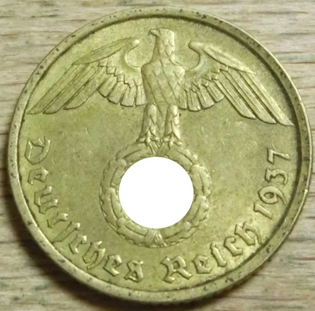 Drittes  Reich  10  Reichspfennig  1937  A