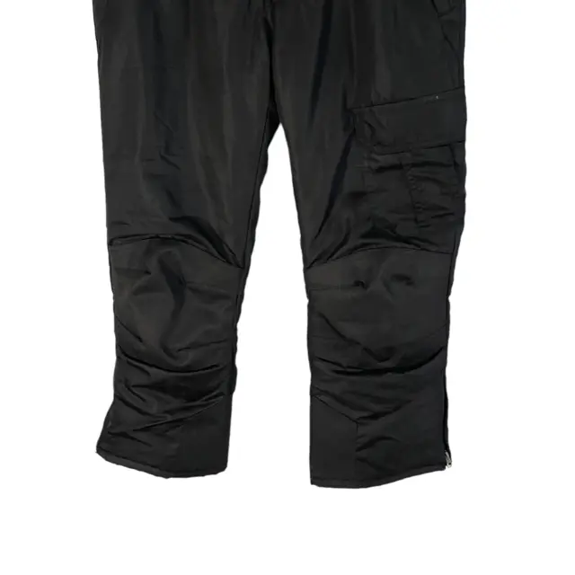 AQ YOUTH BOY'S Size Medium Black Ski Winter Snow Pants $34.00 - PicClick