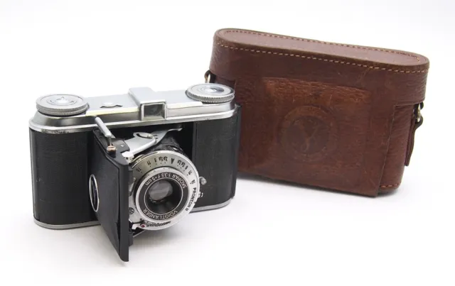 Voigtlander Vito 35mm Folding Camera w/ 5cm F3.5 Skopar Lens - UK Dealer