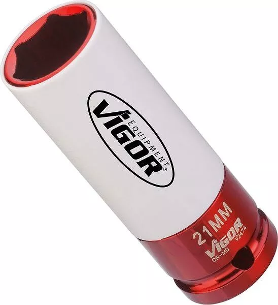 Vigor Avvitatore A Percussione Inserto Chiave - 1/2" - Esagonale - 21Mm