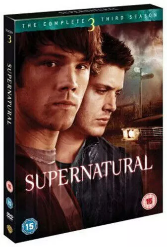 Supernatural The Complete Third Season (2008) Jared Padalecki 3 DVD Region 2