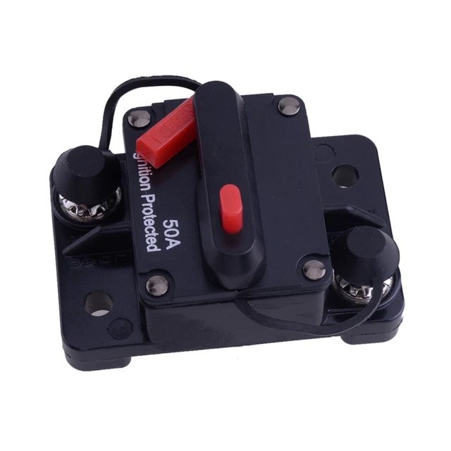 Interruttore 100A Con Reset Manuale Per Auto Audio Italia - Foto 2