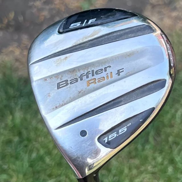 Cobra Baffler Rail F 7 Fairway Wood 15.5* Fujikura Motore Reg 60g Graphite LH
