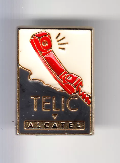 Rare Pins Pin's .. Ptt La Poste France Telecom Telephone Alcatel Telic ~Bj