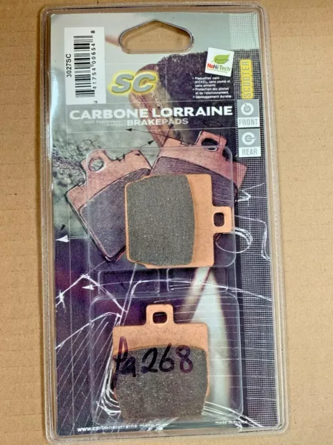 Carbone Lorraine 3027SC Brake Pads Yamaha Aerox Slider MBK Nitro (EBC FA268)