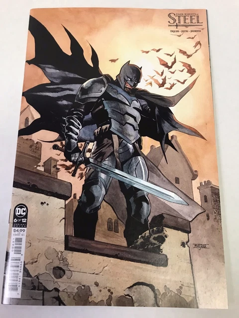 DARK KNIGHTS OF STEEL #6  1:25 Asrar Character Sheet Variant DC FREE SHIPPING