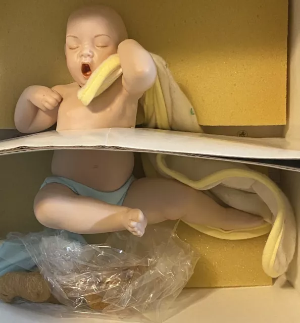 Ashton Drake Mini 6" Newborn Baby Doll With Original Box