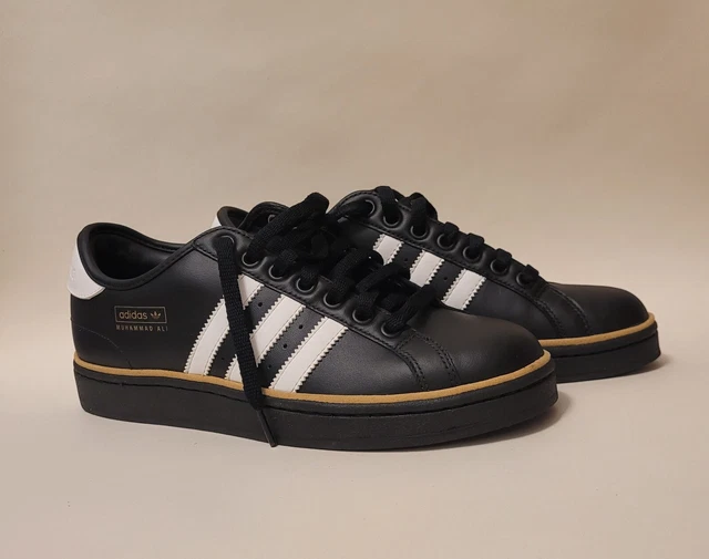 Size 8.5 - adidas Ali Classic x Muhammad Ali Low Black‎ \