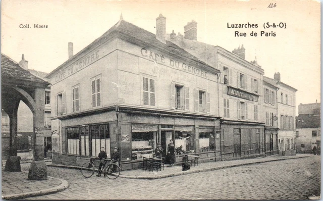 95 LUZARCHES - rue de Paris.