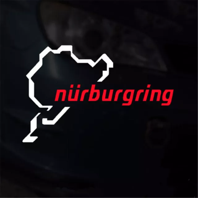 The Racing Track Nurburgring Sticker Funny Window Car Decal ILLEST Sign Vinyl US