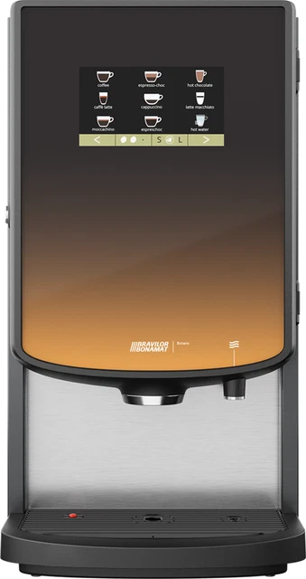 Gastro Kaffeevollautomat Bolero 32 mit Heißwasserauslauf 30 Liter (240 Tassen)