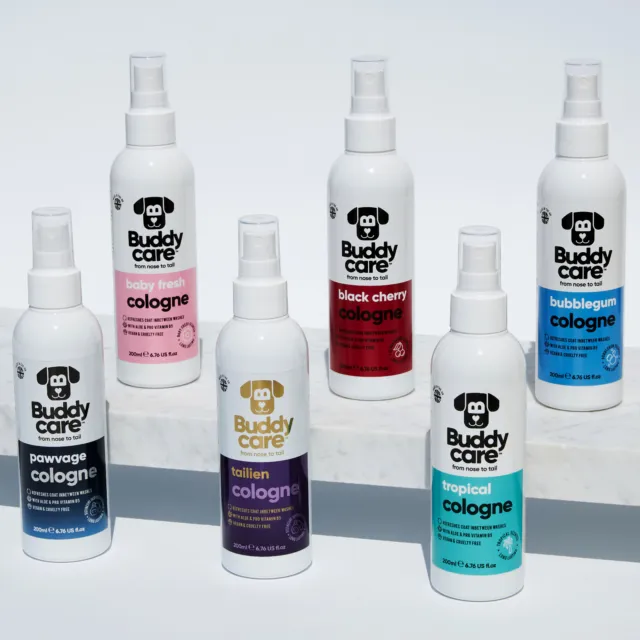 Dog Cologne by Buddycare - Choose from 6 fragrances - Refreshes Between Washes