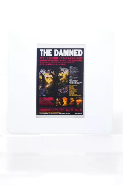 The Damned Rare Archive Promotional Photo  Slide Transparency 35mm