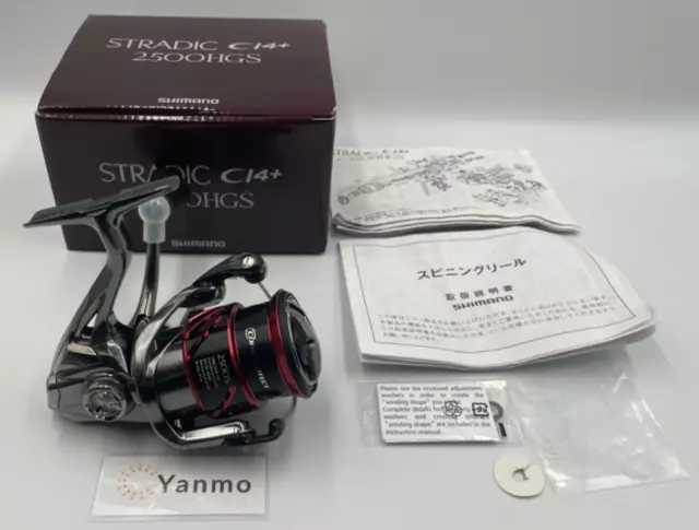 Mulinello da spinning Shimano 16 Stradic CI4+ C2500HGS 6.0:1 con scatola...