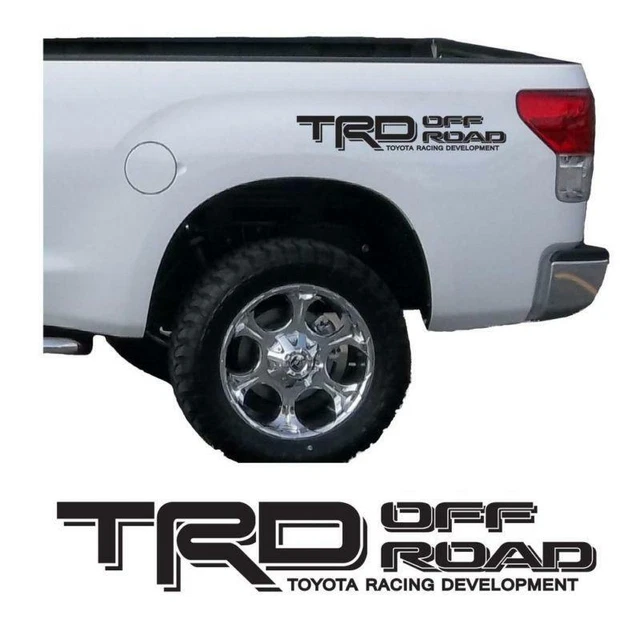 Toyota Tacoma 16-21 TRD Off Road Decal Sticker Kit Dark Script Genuine OEM