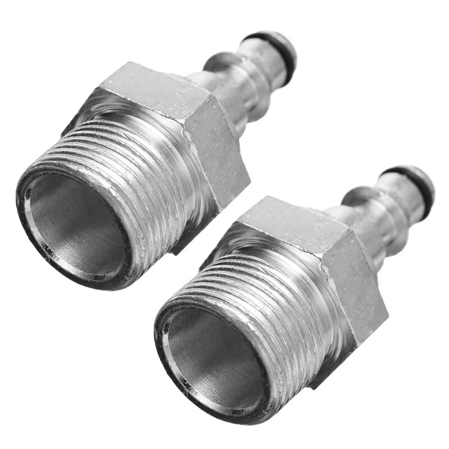 2X Connection Pressure Washer- Hose Adapter ,M22 Insertion T8J2