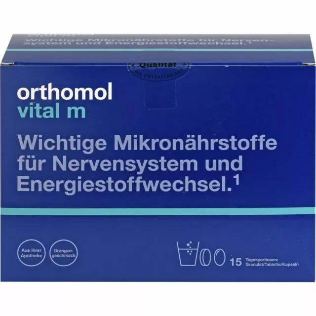 Orthomol Vitale M Granulés / Kap Tabl.Kombip.15 Jours 1 Pièces PZN01319784