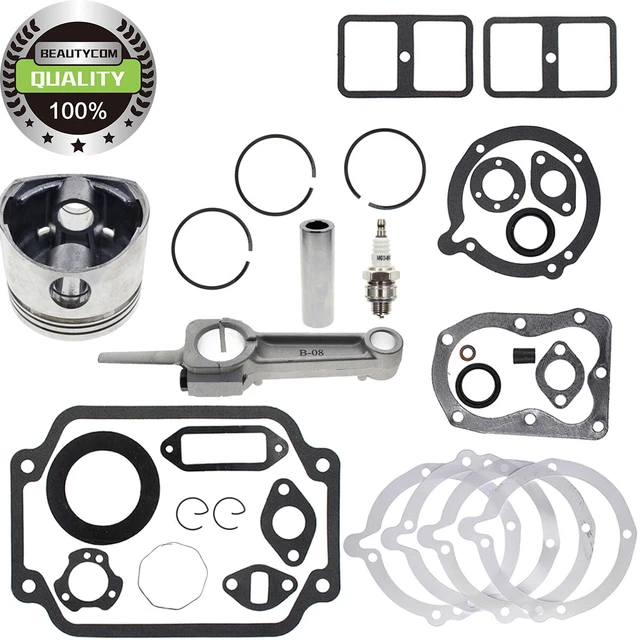 K181 ENGINE REBUILD Kit for Kohler John Deere 8HP K181, K181S, K181AS