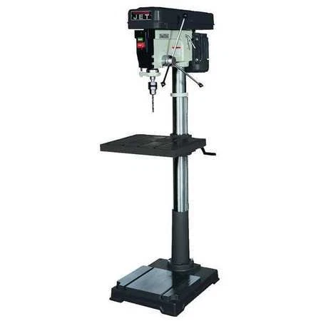 Jet 354402 Floor Drill Press, Belt Drive, 1 Hp, 115/230 V, 20 In Swing, 12 Speed Jet 354402 Floor Drill Press, Belt Drive, 1 Hp, 115/230 V, 20 In Swing, 12 Speed