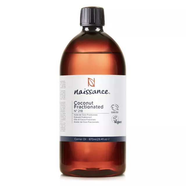 Naissance Coconut Fractionated Oil (No. 218) - 250ml-5L - Massage, Beauty, Hair 3