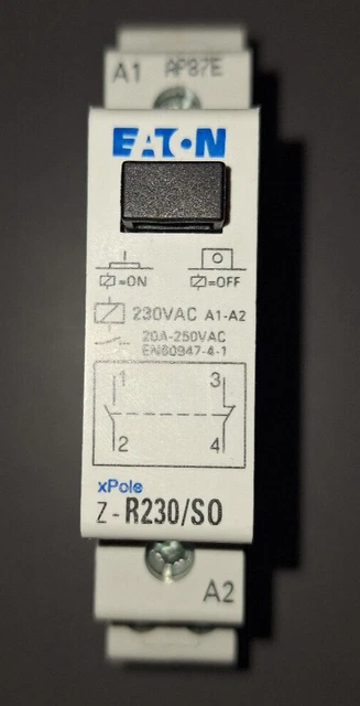 Télérupteur Eaton Z-S230/SO 16A – 1 NO, 1 NF – Occasion Bon état – Réf 4015082652838
