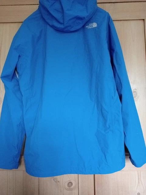 Men’s The North Face HyVent Waterproof Windbreaker Hooded Jacket Size M. 5