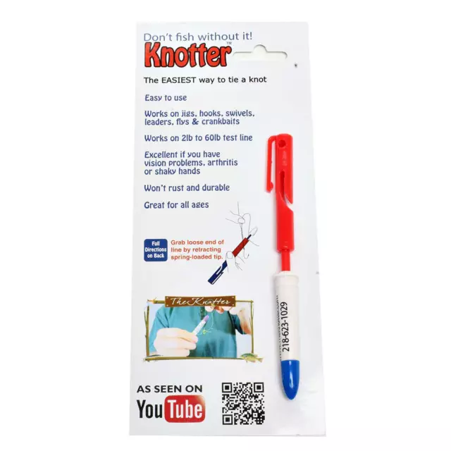 The Knotter Easy to Use Compact and High Quality Fishing Knot Tying Tool