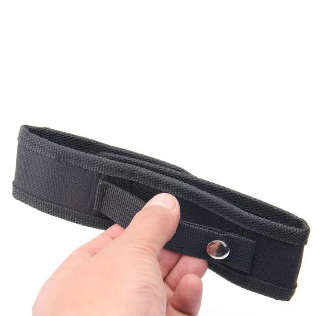 Nylon Holster Holder Belt Case Pouch Bag For LED Flashlight Torch 18cm Black