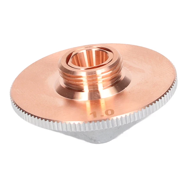 Laser Nozzle Double Layer 1.0mm Aperture Cutter Head For Replacement
