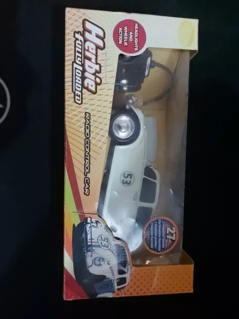 Disney HERBIE FULLY LOADED REMOTE RADIO CONTROL VW BEATLE CAR