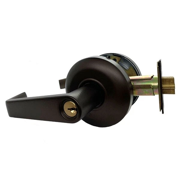 Cal-Royal SL05 10BE Grade 2 Storeroom Lever Door Handle 2-3/4" x ASA - NEW