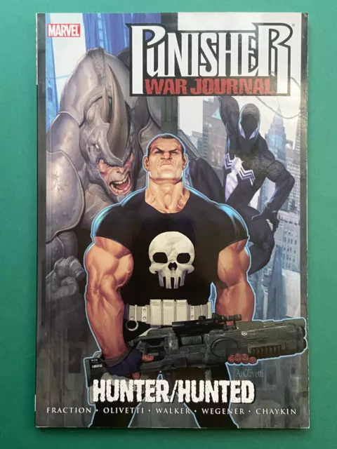 Punisher War Journal Vol 3 Hunter/Hunted TPB VF (Marvel 08) 1st Print