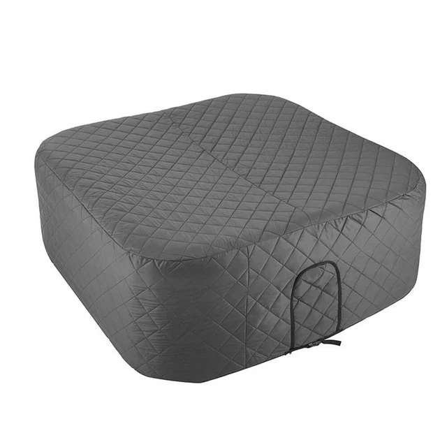 Housse De Baignoire Gonflable De 135 Cm Pour Jacuzzi Carré, Design En