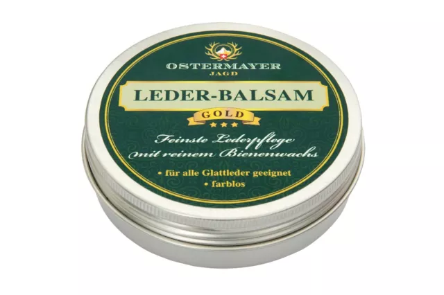 Ostermayer Jagd Leder-Balsam Bienenwachs Lederpflege