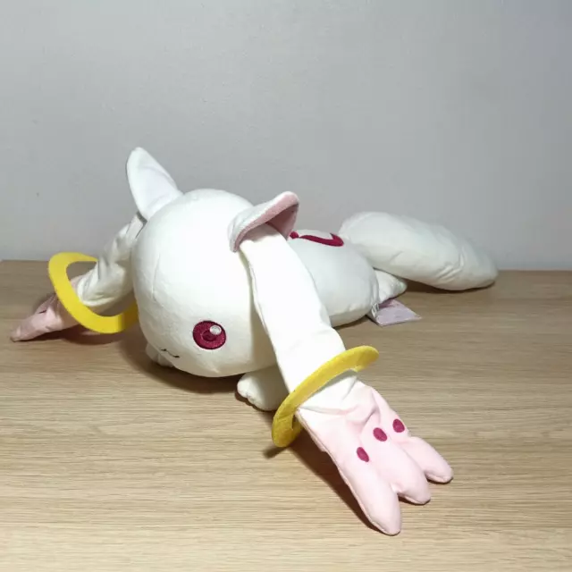 Puella Magi Madoka Magica Kyubey 19" Plush 10th Anniversary Bandai Banpresto NEW