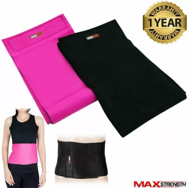 Fat Burner Sauna Slimming Belt Body Shaper Wrap Tummy Burn Weight Loss Cellulite