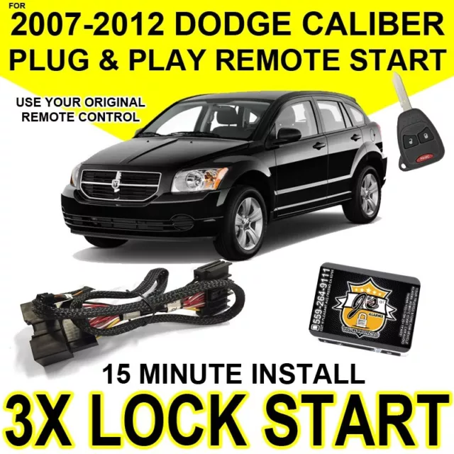 Plug & Play Remote Start Add On For 2007 2008 2009 2010 2011 2012 Dodge Caliber