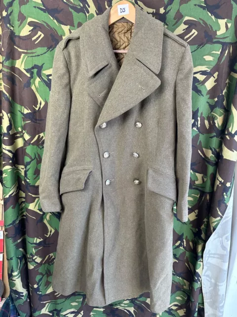 Original WW2 British Army Officers Private Purchase Greatcoat - 40" Chest