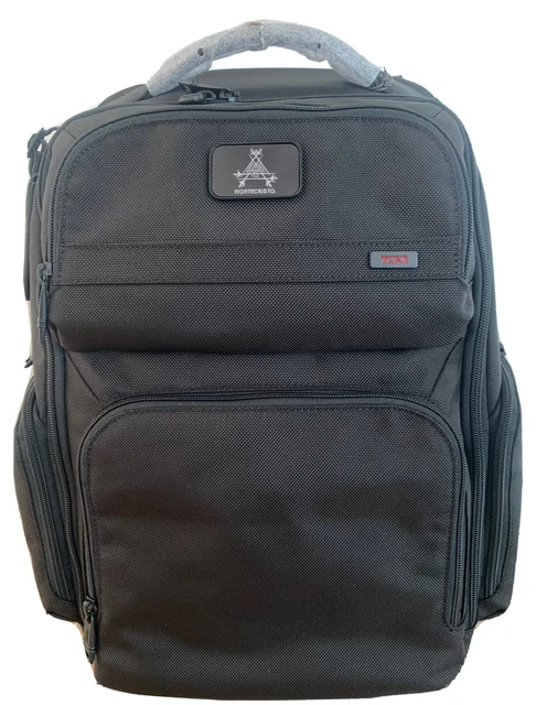 TUMI Montecristo Backpack Business Computer Casual Black Nylon Brand New