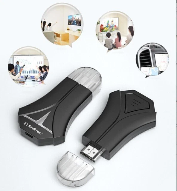 Wireless WiFi HDMI-Compatible Display TV Dongle Receiver Adapter Miracast DLNA