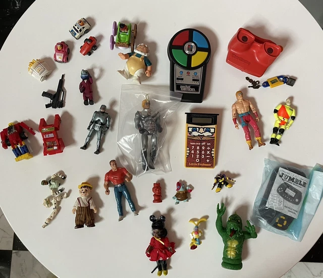 VINTAGE 80S 90S Toys Action Figures GI JOE Sectaur Mcdonald Random RARE