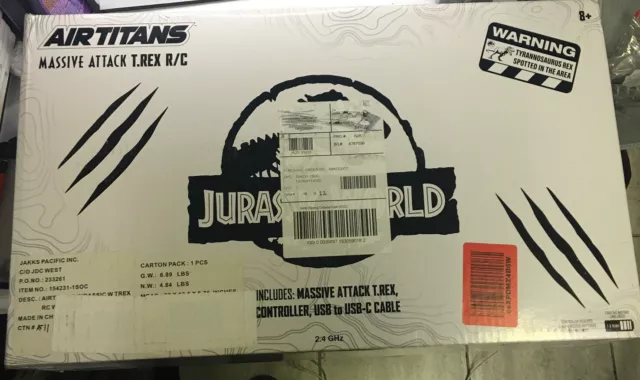 AirTitans Jurassic World Massive Attack T-Rex Remote Control