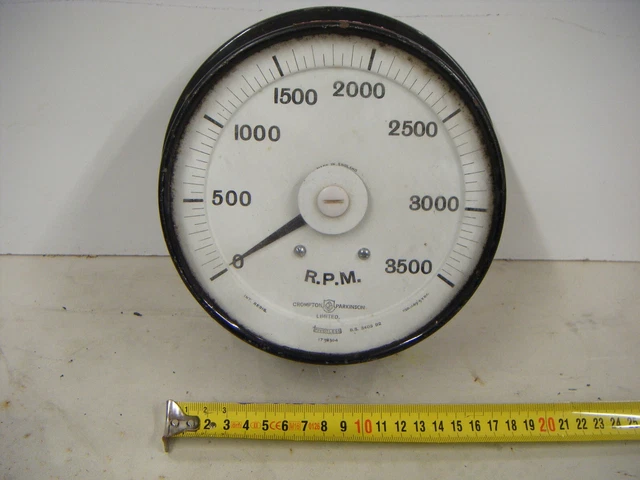 Crompton Parkinson  Revolution (RPM) Meter