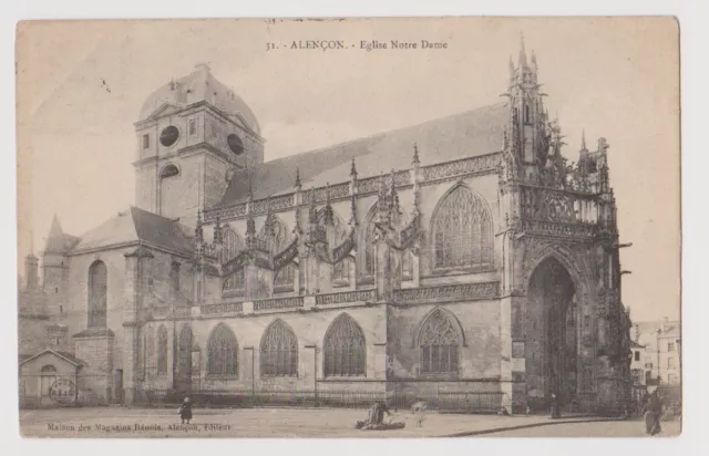 CPA " ALENÇON - Eglise Notre-Dame