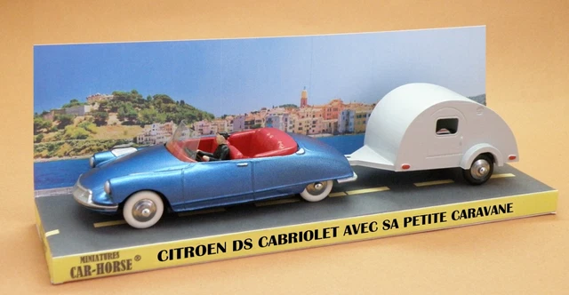 Car-Horse Citroen ds 19 Cirque Barzinni caravane Digue style Dinky cij jrd